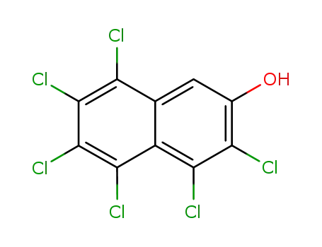3,4,5,6,7,8-Hexachloro-naphthalen-2-ol
