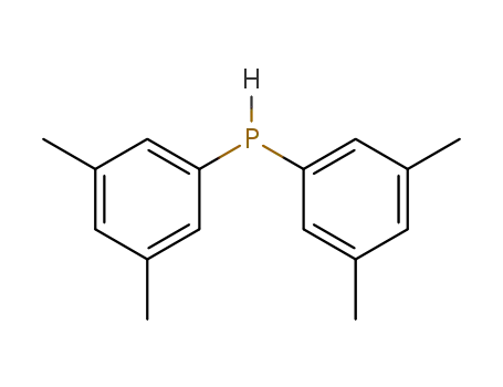 Molecular Structure of 71360-06-0 (BIS(3,5-DIMETHYLPHENYL)PHOSPHINE)