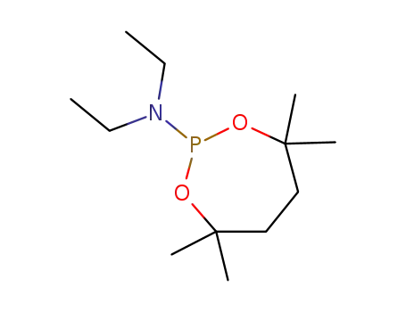 Molecular Structure of 261920-18-7 (2-diethylamino-4,4,7,7-tetramethyl-1,3,2-dioxaphosphepane)