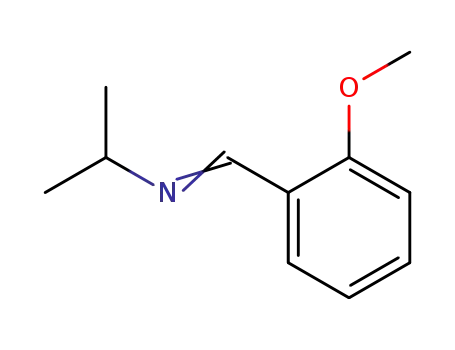 Molecular Structure of 13033-50-6 (N-(2-methoxybenzylidene)isopropylamine)