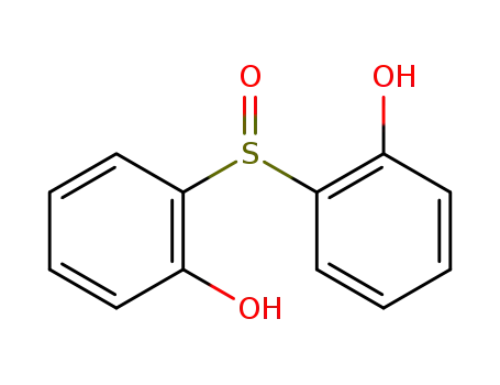 Molecular Structure of 32568-76-6 (2,2'-dihydroxydiphenyl sulfoxide)