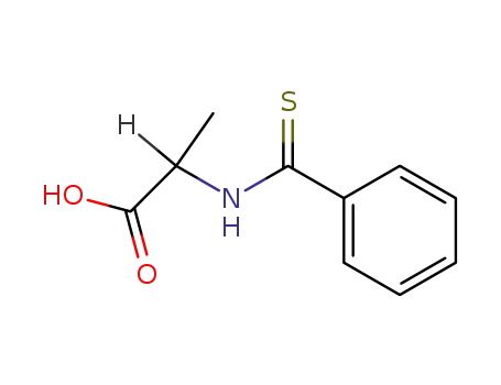 Molecular Structure of 2584-86-3 (N-benzothioylalanine)