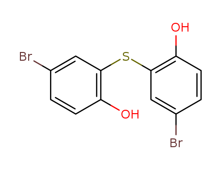 4-bromo-2-(5-bromo-2-hydroxy-phenyl)sulfanyl-phenol cas  5336-22-1