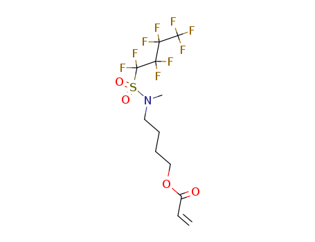 2-Propenoic acid,4-[methyl[(1,1,2,2,3,3,4,4,4-nonafluorobutyl)sulfonyl]amino]butyl ester