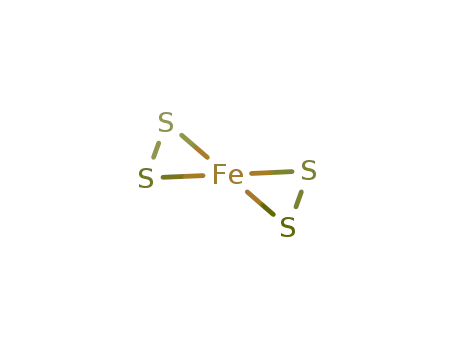 Molecular Structure of 150346-58-0 (Fe(S<sub>2</sub>)2)