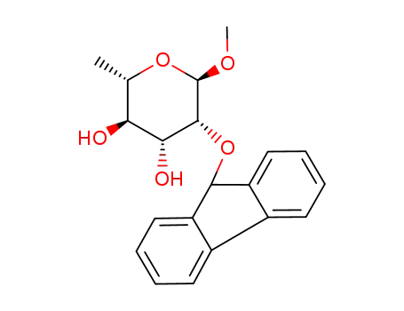 methyl 2-O-(fluoren-9-yl)-α-L-rhamnopyranoside