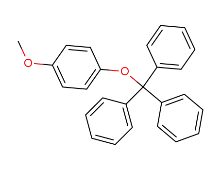 Molecular Structure of 20705-45-7 (4-Methoxyphenyl(triphenylmethyl) ether)