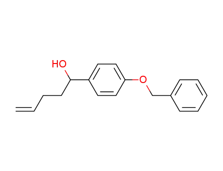 (+/-)-1-(4-benzyloxyphenyl)pent-4-en-1-ol