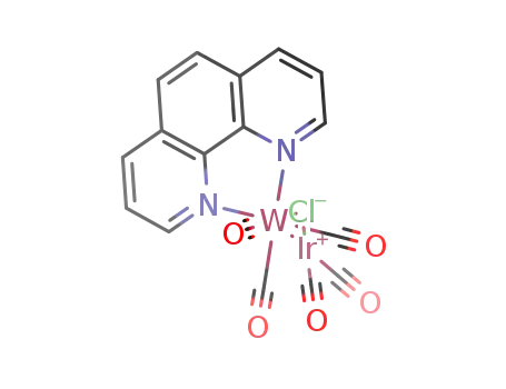 [(CO)3(1,10-phenanthroline)W-cis-Ir(CO)2Cl]