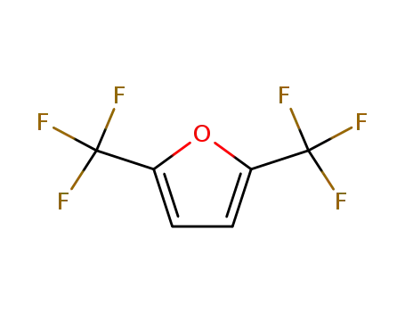 Molecular Structure of 56286-72-7 (2,5-BIS(TRIFLUOROMETHYL)FURAN)