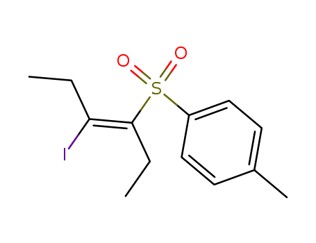 Sulfone, 1-ethyl-2-iodo-1-butenyl p-tolyl,(E)- (8CI) cas  22214-92-2