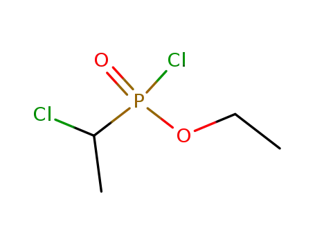1-chloroethyl-phosphonochloridic acid, ethyl ester