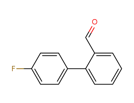 Molecular Structure of 192863-46-0 (2-(4-FLUOROPHENYL)BENZALDEHYDE)