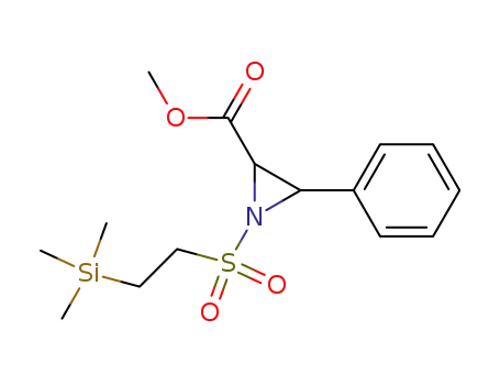 N-(2-(trimethylsilyl)ethanesulfonyl)-2-(methoxycarbonyl)-3-phenylaziridine