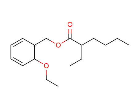 Molecular Structure of 1426824-92-1 (2-ethoxybenzyl 2-ethylhexanoate)