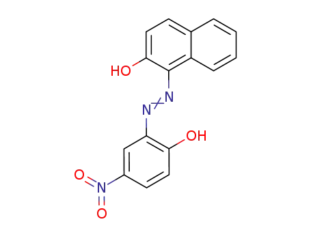 Molecular Structure of 14847-54-2 (1-[(2-hydroxy-5-nitrophenyl)azo]-2-naphthol)