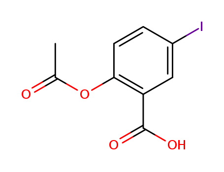 O-acetyl-5-iodosalicylic acid