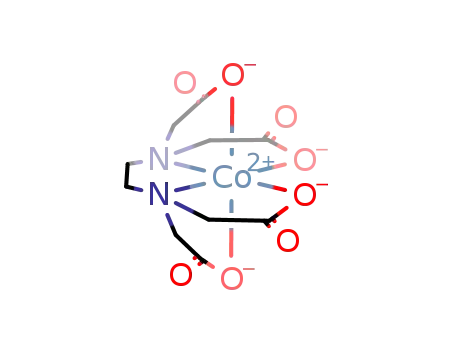 Molecular Structure of 14931-83-0 ([[N,N'-ethylenebis[N-(carboxymethyl)glycinato]](4-)-N,N',O,O',ON,ON']cobaltate(2-))