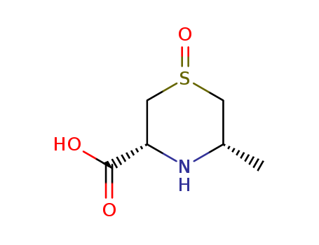 3-Thiomorpholinecarboxylicacid, 5-methyl-, 1-oxide, (1S,3R,5S)-