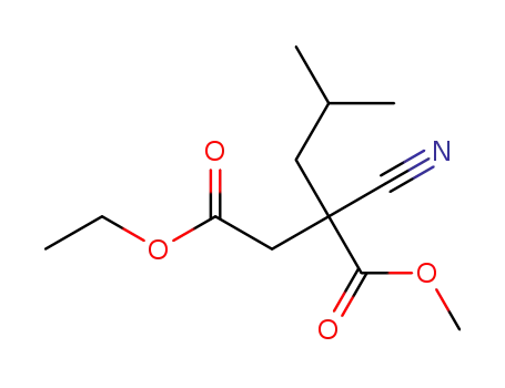 4-ethyl 1-methyl 2-cyano-2-isobutylsuccinate