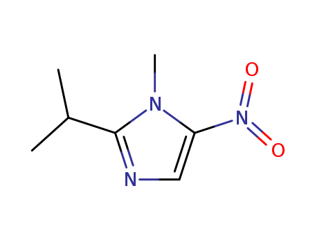 1H-Imidazole,1-methyl-2-(1-methylethyl)-5-nitro-  CAS NO.14885-29-1