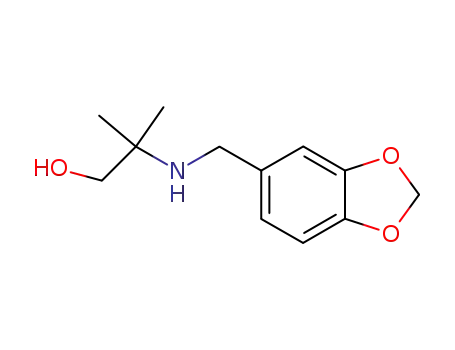 2-[(Benzo[1,3]dioxol-5-ylmethyl)-amino]-2-methyl-propan-1-ol