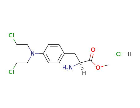 methyl 2-amino-3-[4-[bis(2-chloroethyl)amino]phenyl]propanoate cas  62978-52-3
