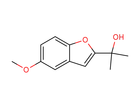 2-(1-methyl-1-hydroxyethyl)-5-methoxybenzo[b]furan