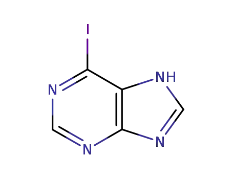 Molecular Structure of 2545-26-8 (6-Iodopurine)