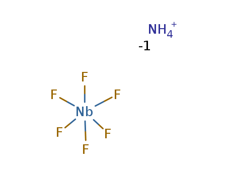 Niobate(1-),hexafluoro-, ammonium (1:1), (OC-6-11)-