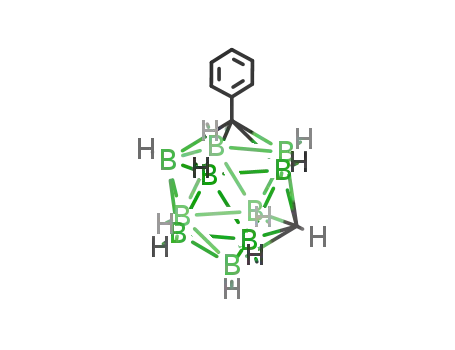 Molecular Structure of 16351-47-6 (1-phenyl-1,7-dicarba-closo-dodecaborane<sup>(12)</sup>)