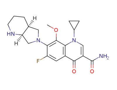 Molecular Structure of 1028205-72-2 (C<sub>21</sub>H<sub>25</sub>FN<sub>4</sub>O<sub>3</sub>)