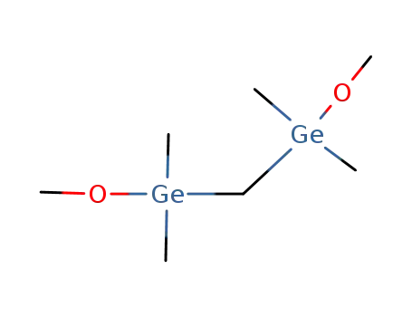 Molecular Structure of 131245-48-2 (bis(dimethylmethoxygermyl)methane)
