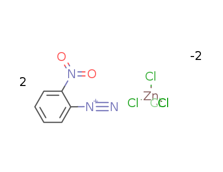 2-Nitrobenzenediazonium tetrachlorozincate (2:1)