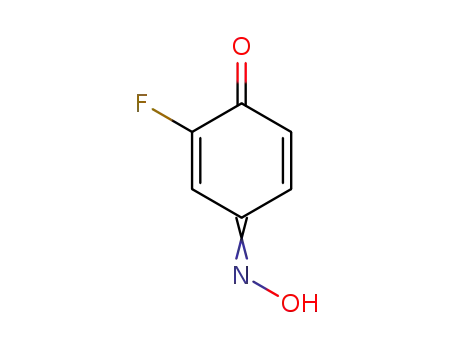 Molecular Structure of 681227-38-3 (fluoro-[1,4]benzoquinone-4-oxime)