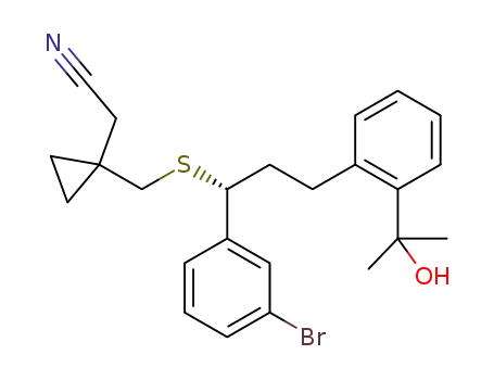 2-(1-((((R)-1-(3-bromophenyl)-3-(2-(2-hydroxypropan-2-yl)phenyl)propyl)sulfanyl) methyl)cyclopropyl)acetonitrile
