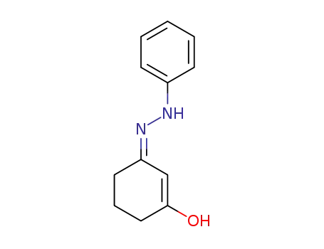 Molecular Structure of 128266-89-7 (cyclohexane-1,3-dione monophenylhydrazone)