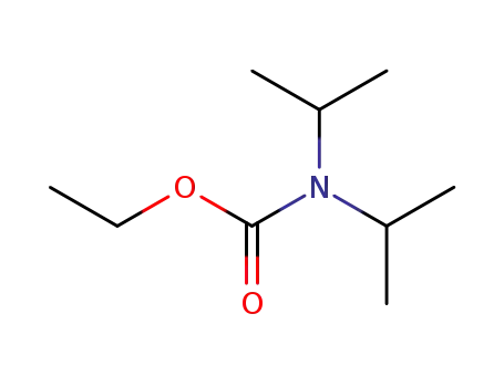 Molecular Structure of 20652-39-5 (ethyl dipropan-2-ylcarbamate)