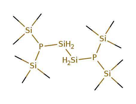 Molecular Structure of 132639-44-2 (C<sub>12</sub>H<sub>40</sub>P<sub>2</sub>Si<sub>6</sub>)