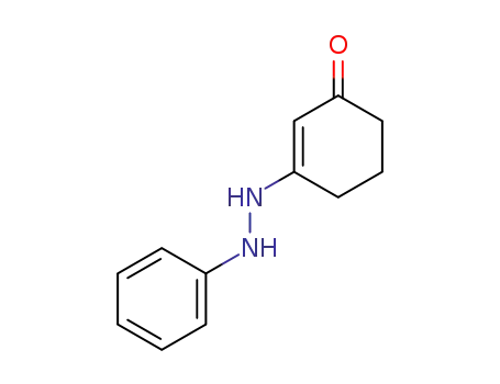 Molecular Structure of 26593-16-8 (3-(2-phenylhydrazinyl)cyclohex-2-en-1-one)
