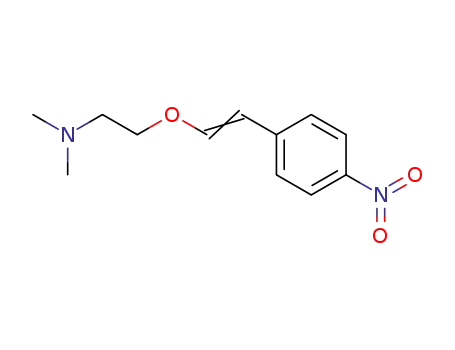 1-<2-<2-(dimethylamino)ethoxy>ethenyl>-4-nitrobenzene