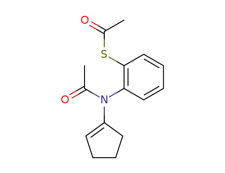 N-cyclopenten-1-yl-N,S-diacetyl-2-aminobenzenethiol