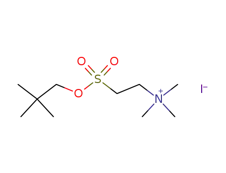 Molecular Structure of 83634-79-1 (2-<(2,2-dimethylpropoxy)sulfonyl>-N,N,N-trimethylethanaminium iodide)