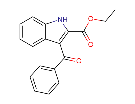 1H-Indole-2-carboxylic acid, 3-benzoyl-, ethyl ester