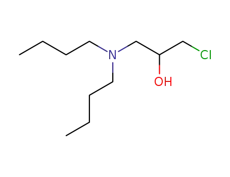 Molecular Structure of 15285-61-7 (1-chloro-3-(dibutylamino)propan-2-ol)