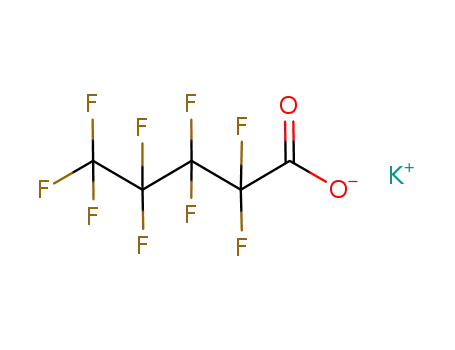 Molecular Structure of 336-23-2 (PotassiuM Perfluoropentanoate)