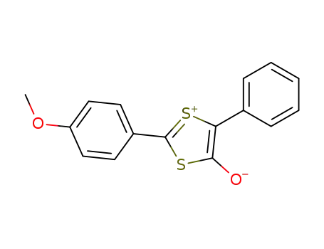Molecular Structure of 21132-27-4 (2-(4-methoxyphenyl)-4-phenyl-1,3-dithiol-1-ium-5-olate)