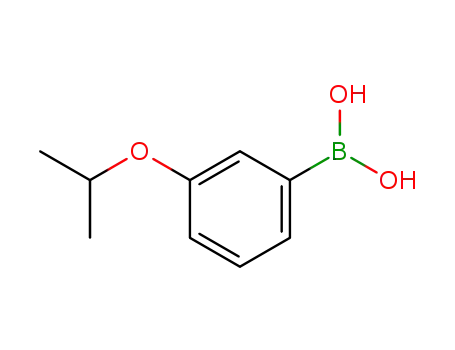 Molecular Structure of 216485-86-8 (3-ISOPROPOXYPHENYLBORONIC ACID)