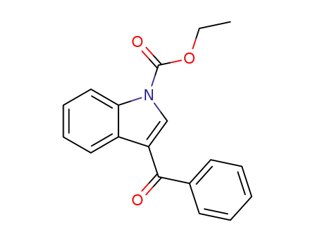 1H-Indole-1-carboxylic acid, 3-benzoyl-, ethyl ester