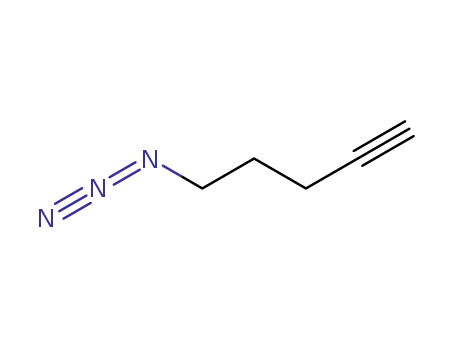 Molecular Structure of 199276-58-9 (pent-4-ynyl-1-azide)